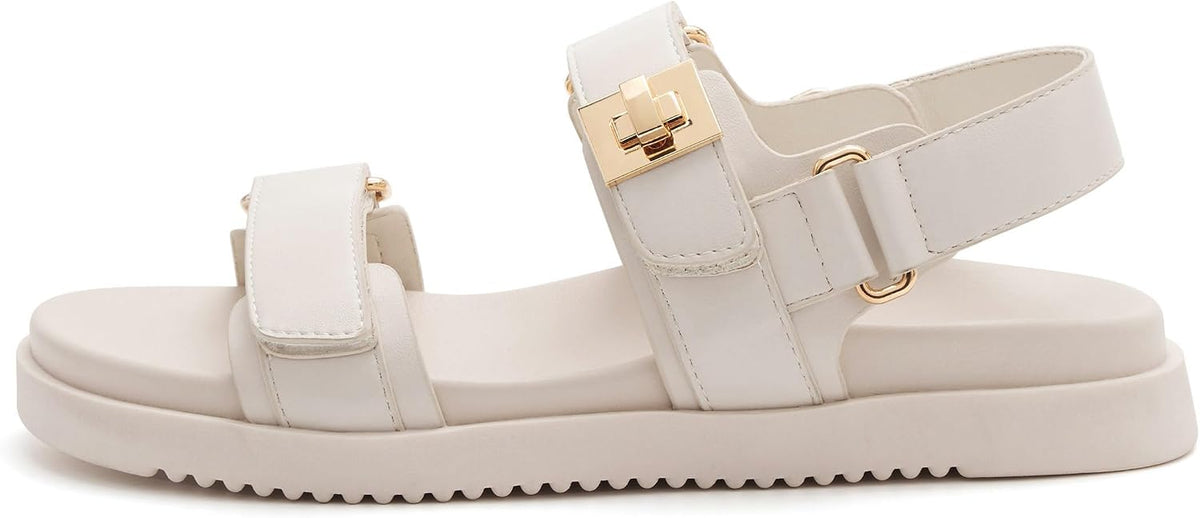Women's Platform Sandals Cushioned Footbed Open Toe Walking Summer