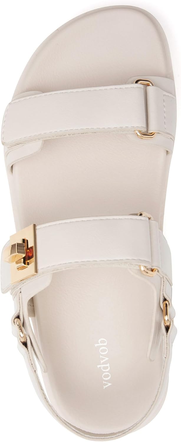 Women's Platform Sandals Cushioned Footbed Open Toe Walking Summer