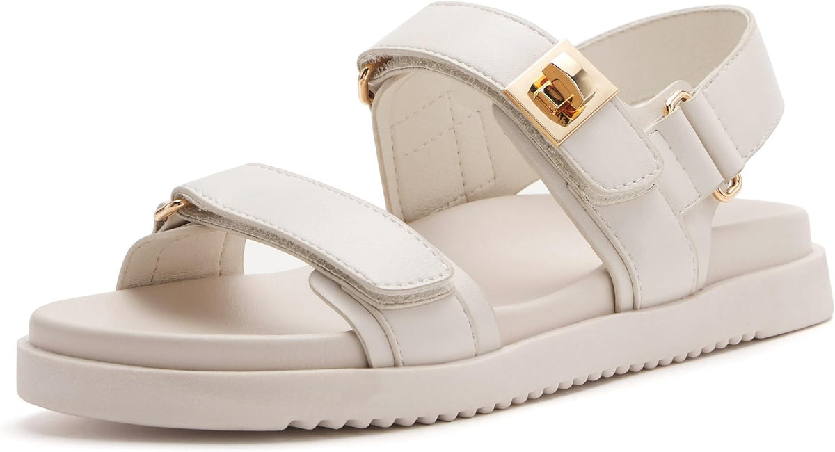 Women's Platform Sandals Cushioned Footbed Open Toe Walking Summer